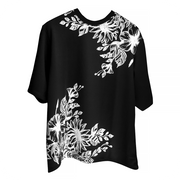 Phat Ke Flower Ho Jayega Black T-Shirt