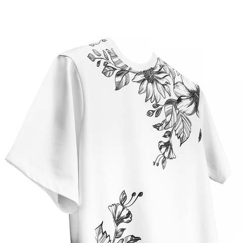 Phat Ke Flower Ho Jayega White T-Shirt