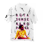 Beta Tumse Na Ho Payega White T-Shirt